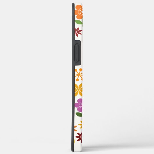 Scandinavische stijlbloemen Big Pattern Hoesje-Mat Case-Mate iPhone Case (Achterkant / Rechts)