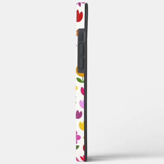 Scandinavische stijlbloemen Big Pattern Hoesje-Mat Case-Mate iPhone Case (Achterkant / Links)