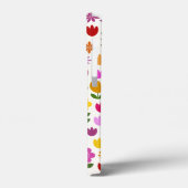 Scandinavische stijlbloemen groot patroonpatroon Case-Mate iPhone case (Achterkant / Links)