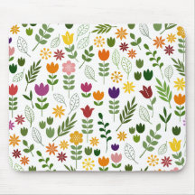 Scandinavische stijlflora en fauna Big Pattern