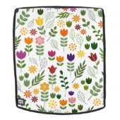 Scandinavische stijlflora en fauna Big Pattern Rugtassen (Verwijderbaar gezicht)