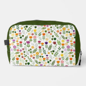 Scandinavische stijlflora en fauna toilettasje (Voorkant)