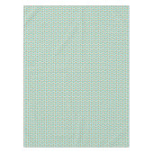 Scandinavische stijlgeometrisch Oranje patroon Tafelkleed (Voorkant)