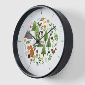 Scandinavische stijlillustraties Circle+Time (Hoek)