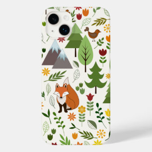 Scandinavische stijlillustraties op Crm Lg Pattern Case-Mate iPhone 14 Plus Hoesje