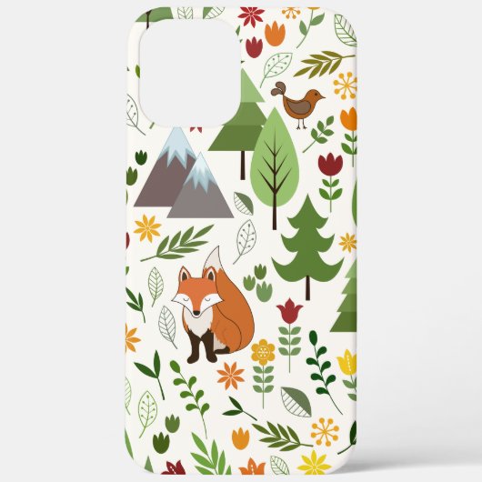Scandinavische stijlillustraties op Crm Lg Pattern Case-Mate iPhone Case (Achterkant)