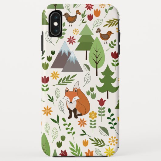 Scandinavische stijlillustraties op Crm Lg Pattern Case-Mate iPhone Case (Achterkant)