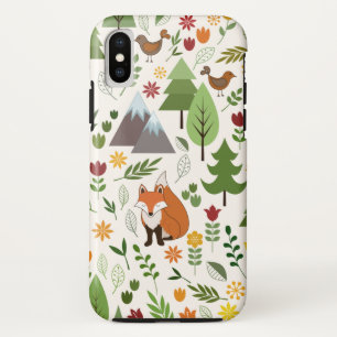 Scandinavische stijlillustraties op Crm Lg Pattern Case-Mate iPhone Case