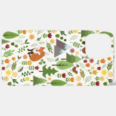 Scandinavische stijlillustraties op het Cream Patt Case-Mate iPhone Case (Achterkant / Rechts)