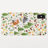 Scandinavische stijlillustraties op het Cream Patt Case-Mate iPhone Case (Achterkant (horizontaal))