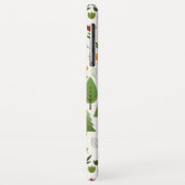 Scandinavische stijlillustraties op het Cream Patt Case-Mate iPhone Case (Achterkant/links)