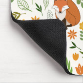 Scandinavische stijlillustraties op het Cream Patt Muismat (Hoek)