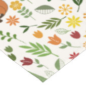 Scandinavische stijlillustraties op het Cream Patt Tafelkleed (Gekanteld)