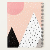 Scandinavische Style Mountain Peak Planner (Achterkant)