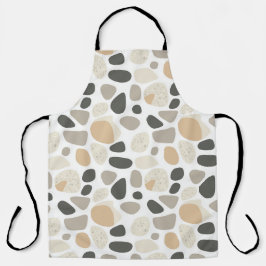 Scandinavische terrazzo stenen schort