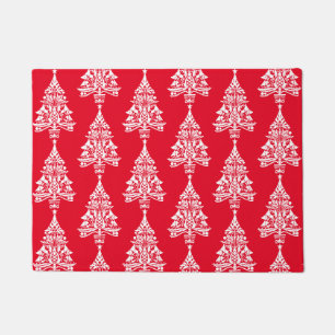 Scandinavische traditionele kerstdecoraties deurmat