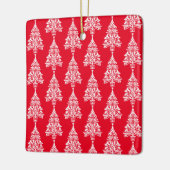 Scandinavische traditionele kerstdecoraties keramisch ornament (Links)