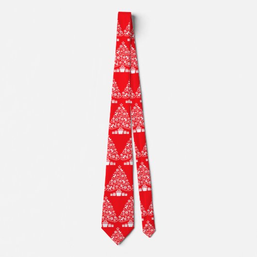 Scandinavische traditionele kerstdecoraties stropdas (Voorkant)
