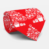 Scandinavische traditionele kerstdecoraties stropdas (Opgerold)