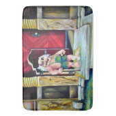 Scandinavische troll - Equinus Badmat (Voorkant Verticaal)