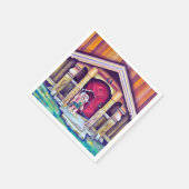 Scandinavische Troll Zweden Tradities Servet (Hoek)