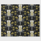 Scandinavische Viking Noormannen Home Decor Cadeaupapier (Vlak)