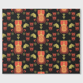 Scandinavische Viking Noormannen Home Decor Cadeaupapier (Vlak)