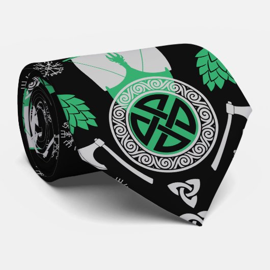 Scandinavische Viking Noormannen Home Decor Stropdas (Opgerold)