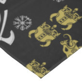 Scandinavische Viking Noormannen Home Decor Tafelkleed (Gekanteld)