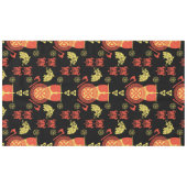 Scandinavische Viking Noormannen Home Decor Tafelkleed (Voorkant (Horizontaal))