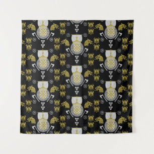 Scandinavische Viking Noormannen Home Decor Wandkleed