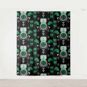 Scandinavische Viking Noormannen Home Decor Wandkleed