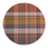 Scandinavische visscotland gekloonde rode textuur keramische knop (Voorkant)