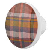 Scandinavische visscotland gekloonde rode textuur keramische knop (Rechts)