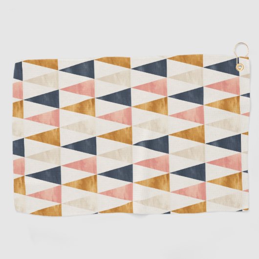 Scandinavische vlag golfhanddoek (Horizontaal)