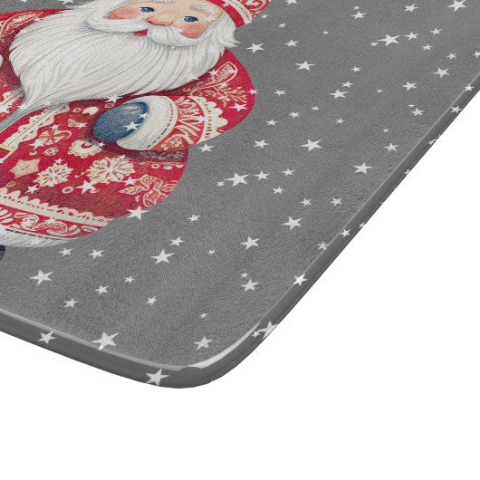 Scandinavische volkskerstman snijplank (Hoek)