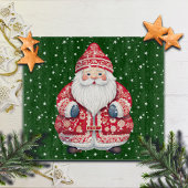 Scandinavische volkskerstman snijplank