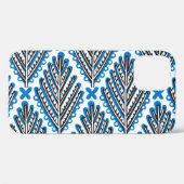 Scandinavische volkskunst: bloemenretro design Case-Mate iPhone case (Achterkant (horizontaal))