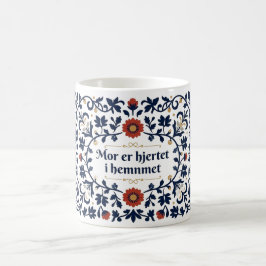 Scandinavische Volkskunst Moederdag Koffiemok