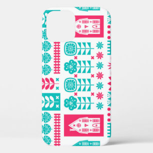 Scandinavische volkskunst: naadloos Case-Mate iPhone case