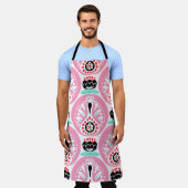 Scandinavische volkskunst: Noordse naadloos. Schort (Gedragen)