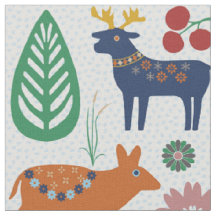 Scandinavische volkskunst Nordic Boho Modern Patte