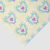 Scandinavische volkskunst tissuepapier (Detail)