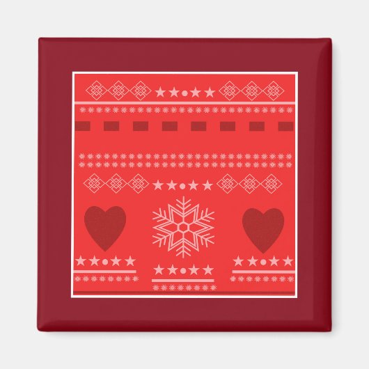 scandinavische vormgeving , landstijl magneet (Voorkant)