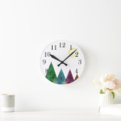 Scandinavische wandklok (Huis)
