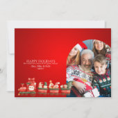 Scandinavische Waterverf kerstmannen foto Ann Aankondiging (Voorkant)