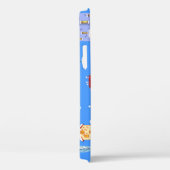 Scandinavische winterhuizen sneeuwpatroon Case-Mate iPhone case (Achterkant / Rechts)