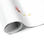 Scandinavische winterpine-kerstcadeautjes cadeaupapier (Rol Hoek)