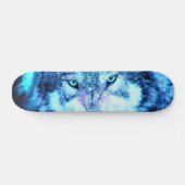 Scandinavische wolf persoonlijk skateboard (Horizontaal)
