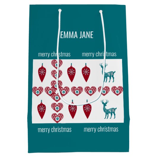 Scandinavische zoetwarerassen medium cadeauzakje (Achterkant)